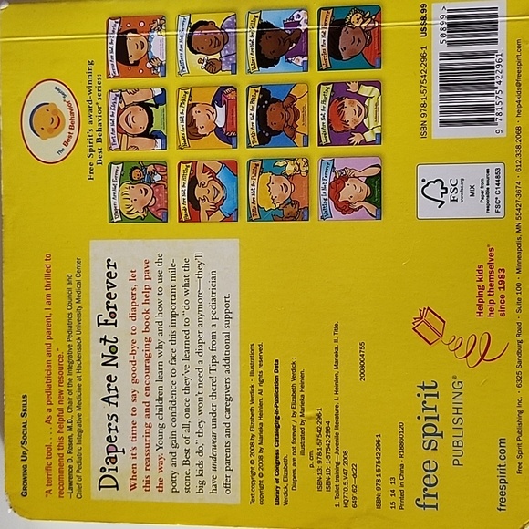 Diapers are not forever by Elizabeth verdick - Picture 2 of 9